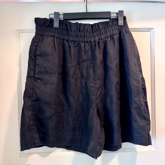 Amazon The Drop Priya Pull-on Linen Short XL - Picture 3 of 4